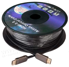 HDMIFO4K2K-005M, Оптический HDMI кабель, A (m-m) 4K UltraHD v.2.0 AOC