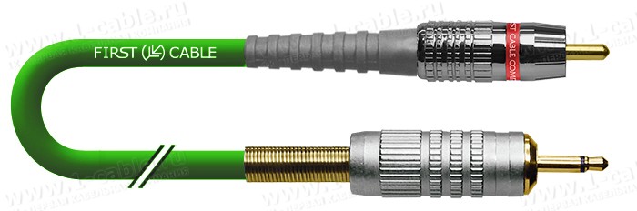 1K-AD43-00.5, SPDIF кабель, RCA - mini Jack 3.5 моно, (m-m)