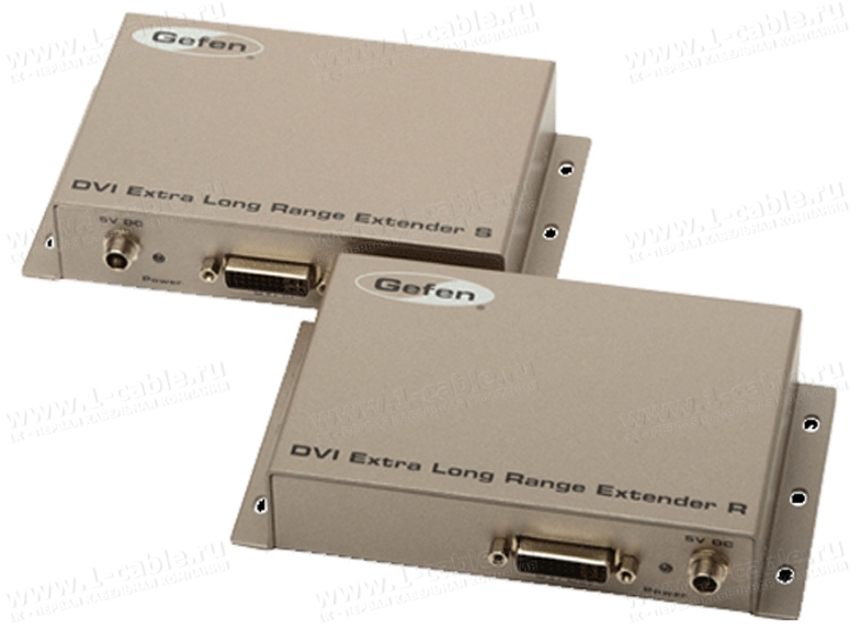 EXT-DVI-ELR, Удлинитель линий DVI-D Single Link по кабелю витая пара кат.5e на 100 м